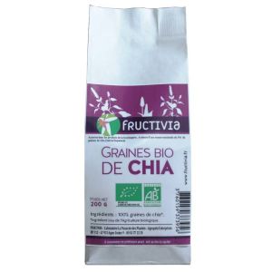 Fructivia Graine de Chia BIO - sachet 200 g