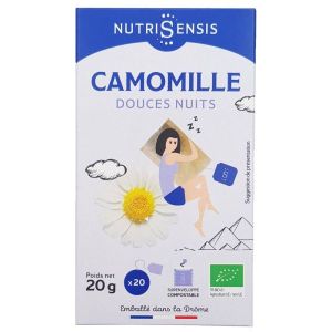 Nutrisensis Infusion Camomille BIO - 20 sachets