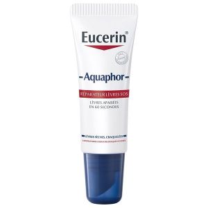 Eucerin Aquaphor Baume Reparateur Levres Sos Tube 10 Ml 1