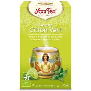 Yogi Tea Menthe citron vert BIO - 17 infusettes