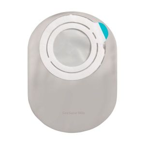 Sensura® Flex Mio - Boîte de 30 poches visio textile fermées avec fenêtre maxi (820 ml) - diamètre 90 mm Référence: 183860