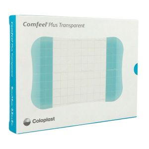 COMFEEL PLUS TRANSPARENT Pansement hydrocolloïde transparent, semiperméable, stérile, 9 cm x 14 cm (ref. 335360), bt 10