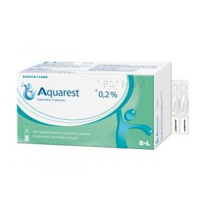 Aquarest 0,2 % (Carbomere) Gel Ophtalmique En Recipient Unidose B/60