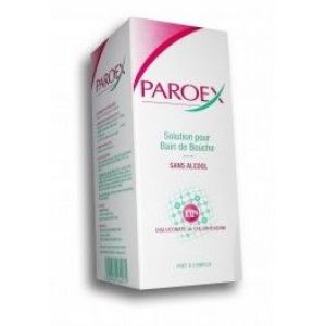 Paroex 0,12 % (Digluconate De Chlorhexidine) Solution Pour Bain De Bouche 300 Ml En Flacon Avec Godet Doseur