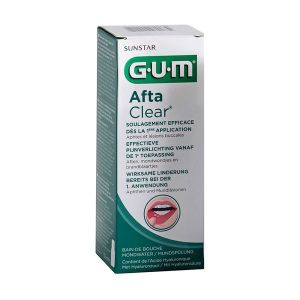 Gum Aftaclear Bain De Bouche Solution Flacon 120 Ml 1