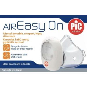 AIR EASY ON PIC SOLUTION Nébuliseur léger, portable et silencieux, unité