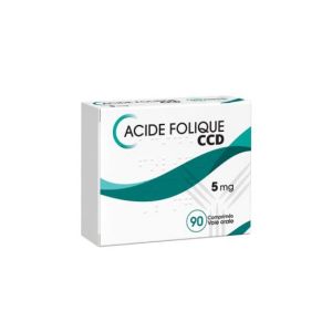 ACIDE FOLIQUE CCD 5 mg comprimés B/90