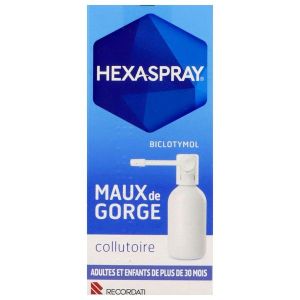 Hexaspray Collutoire En Flacon Pressurise 1 Flacon(S) En Verre Pressurise(E)(S) De 30 G