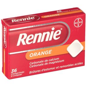 RENNIE ORANGE COMPRIME A CROQUER B/36