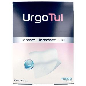 URGOTUL Interface lipido-colloïde souple, 10 cm x 40 cm, bt 10