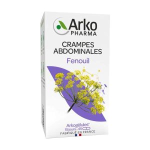 ARKOGELULES FENOUIL Gélule, complément alimentaire à base de fenouil, bt 45