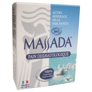 Massada Massada : Pain dermatologique Bio - 100 g