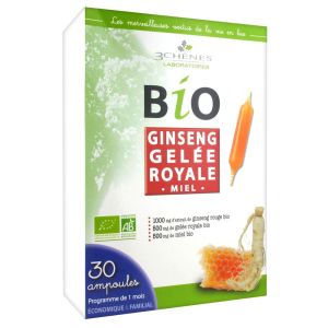 3 Chenes Bio Ginseng Bio Gelee Royale Sol Buv Amp 10 Ml 30