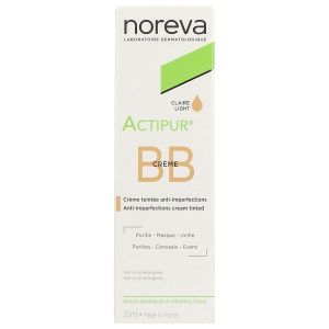 Actipur Creme Anti Imperfections Teintee Claire Tube 30 Ml 1