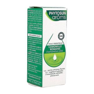 PHYTOSUN AROMS CAMOMILLE ROMAINE HUILE ESSENTIELLE Huile essentielle, complément alimentaire à base de camomille romaine HEBBD, fl 5 ml
