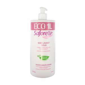 Saforelle Soin Lavant Doux - Ancienne Formule Gel Fl Pompe 1 L 1