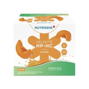 NUTRISENS VELOUTE HP HC Denrée alimentaire destinée à des fins médicales spéciales, potiron, sachet 4