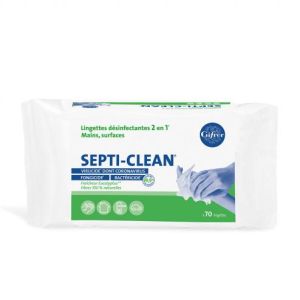 SEPTI-CLEAN LINGETT DESINF X70