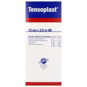 Tensoplast Hb Bande Adhesive Elastique 15*2,5 Cm*M 1