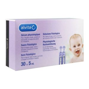 Alvita Serum Physiologique Boite 5 Ml 30