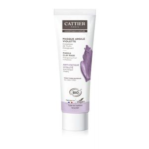 Cattier Masque à l'Argile violette BIO - tube 100 ml