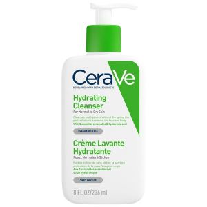 CERAVE Crème Lavante Hydratante Flacon Pompe de 236 ml