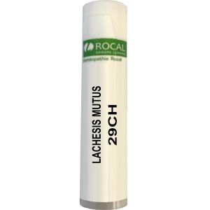 Lachesis mutus 29ch dose 1g rocal