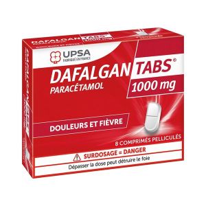 Dafalgantabs 1000mg Cpr Bt8