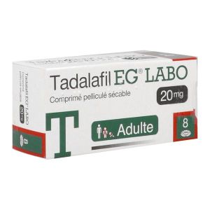 Eg Labo Tadalafil 20 Mg Bte 8