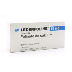 Lederfoline 25 Mg (Folinate De Calcium) Comprimes B/30