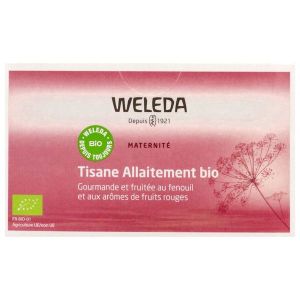 Weleda Tisane Allaitement Fruits rouges - 20 sachets de 2 g