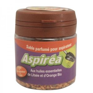 Aspirea - Désodorisant aspirateurs HE Litsée Orange - pot 60 g