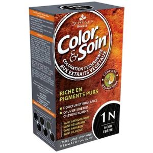 Color & Soin 1 N - Noir ébène - 135 ml