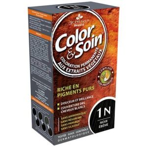 3 Chenes Color & Soin 1 N - Noir ébène - 135 ml