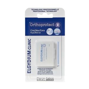 Elgydium Orthoprotect Bandes De Cire Orthodontiques X7
