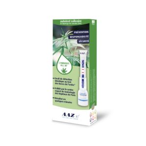 AAZ CANNABIS ALL IN Test de recherche de drogue dans la salive, cannabis, unité