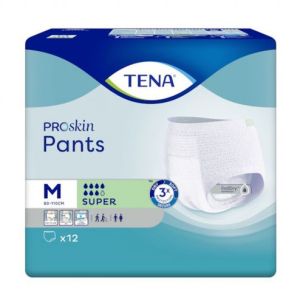 TENA PANTS PROSKIN SUPER medium sachet 12 (ref 793520)