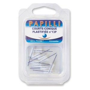Papilli Inter-Dentaire Courte Conique Plastifiee N 13 Brosset 10