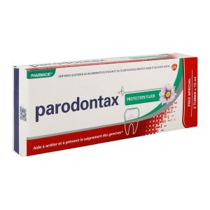 PARODONTAX GEL FLUOR Gel dentifrice fluoré aux sels minéraux et extraits de plantes, tube 75 ml x 2