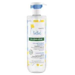 Klorane Eau Nettoyante Sans Rincage - Ref 273042 Flacon 400 Ml 1