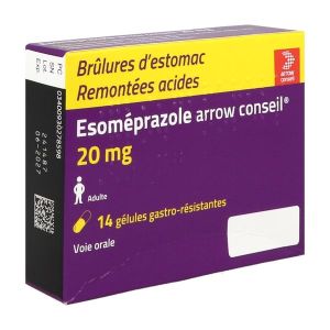 NOECEL 20 mg gelule gastro-resistante B/14