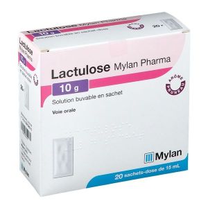 Lactulose Mylan Pharma 10 G Solution Buvable 15 Ml En Sachet-Dose B/20