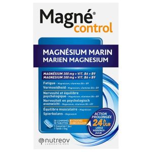 MAGNE CONTROL COMPRIME Comprimé à diffusion prolongée complément alimentaire magnésium marin, bt 30