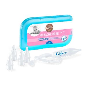 Gifrer 1 Mouche Bebe + 4 Embouts Jetables Appareil 1
