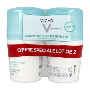 Vichy Traitement Deodorant Anti Transpirant 48H Sans Parfum Creme 50 Ml Promo 2