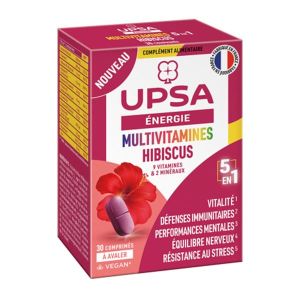 UPSA ENERGIE MULTIVITAMINES 5 EN 1 - (3 BLISTERS DE 10 COMPRIMES) COMPRIME BOITE 30