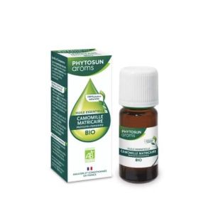 PHYTOSUN AROMS CAMOMILLE MATRICAIRE HUILE ESSENTIELLE BIO Complément alimentaire à base d'huile essentielle de camomille matricaire, fl 5 ml