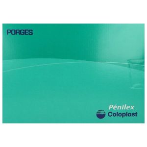 PENILEX FREEDOM SILICONE PLUS Etui pénien autoadhésif avec joint de fixation intégré, pour homme actif, diamètre 35 mm (ref. PA6035), bt 30