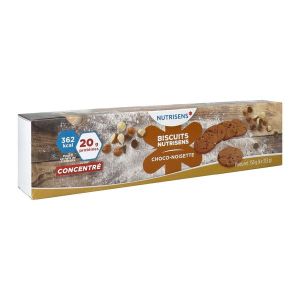 NUTRISENS BISCUITS Denrée alimentaire destinée à des fins médicales spéciales, choco - noisette, bt 20