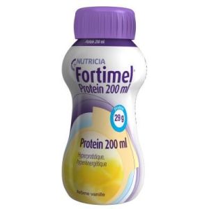 FORTIMEL PROTEIN (BOUTEILLE 200 ML) VANILLE X 4 UNITES